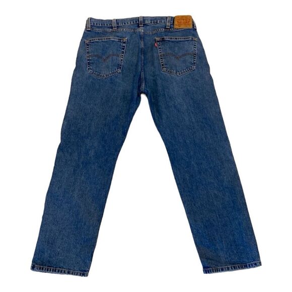 Levi’s 505 Men’s Regular Fit Tapered Leg Jeans Size 38x29 - Picture 3 of 7
